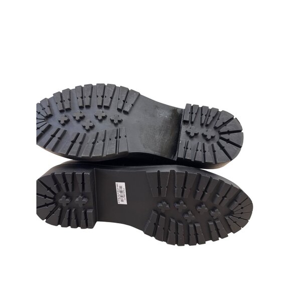 Torrid Mens Black Mid-Calf Boots Size 10.5 Lace-Up & Zip Closure SKU 7040 - Picture 7 of 10